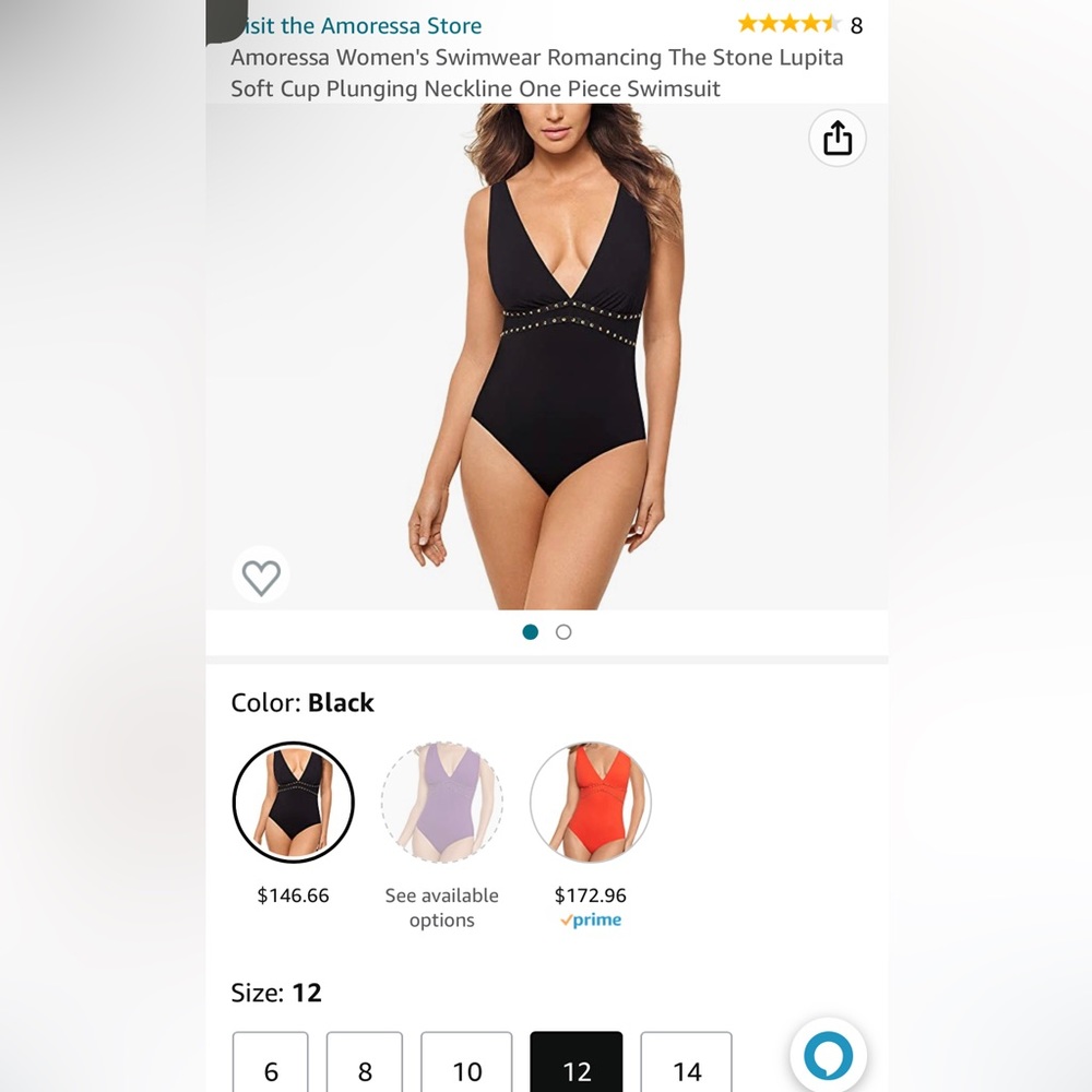 Amoressa the stone bathing suit great condition